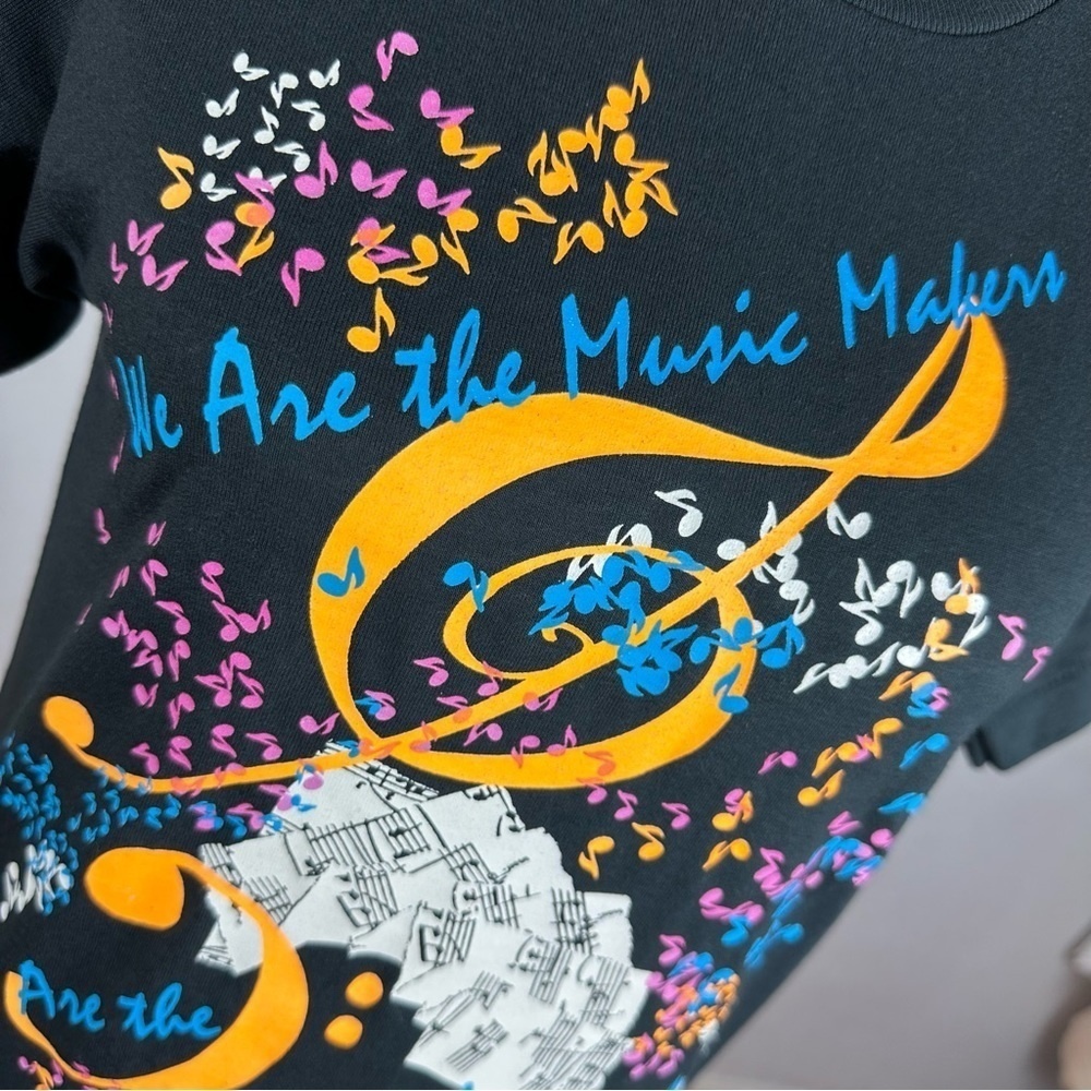 Vintage 1992 We Are the Music Makers Graphic Tee